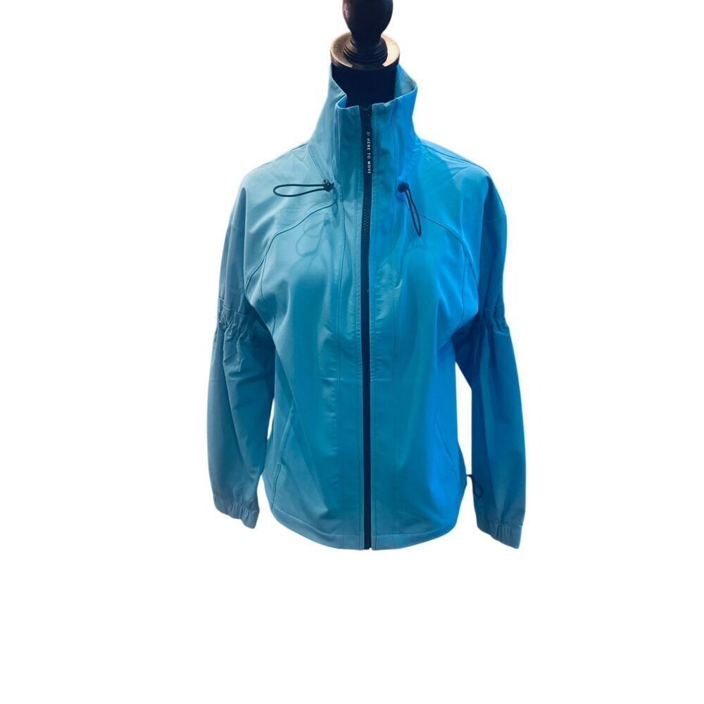 Jo+Jax Icon Jacket Blue XS NWT Lightweight Zip Activewear Dance